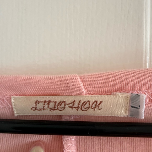 Long Pink Tunic SzL - Picture 3 of 3